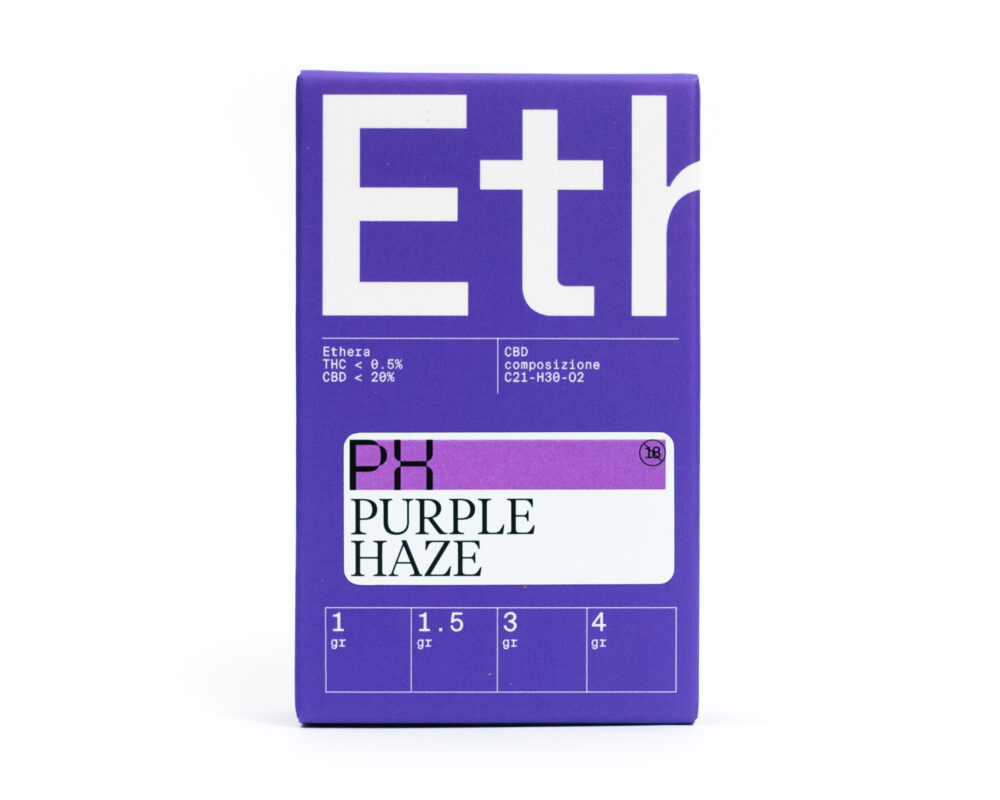 Box Purple Haze CBD by Ethera