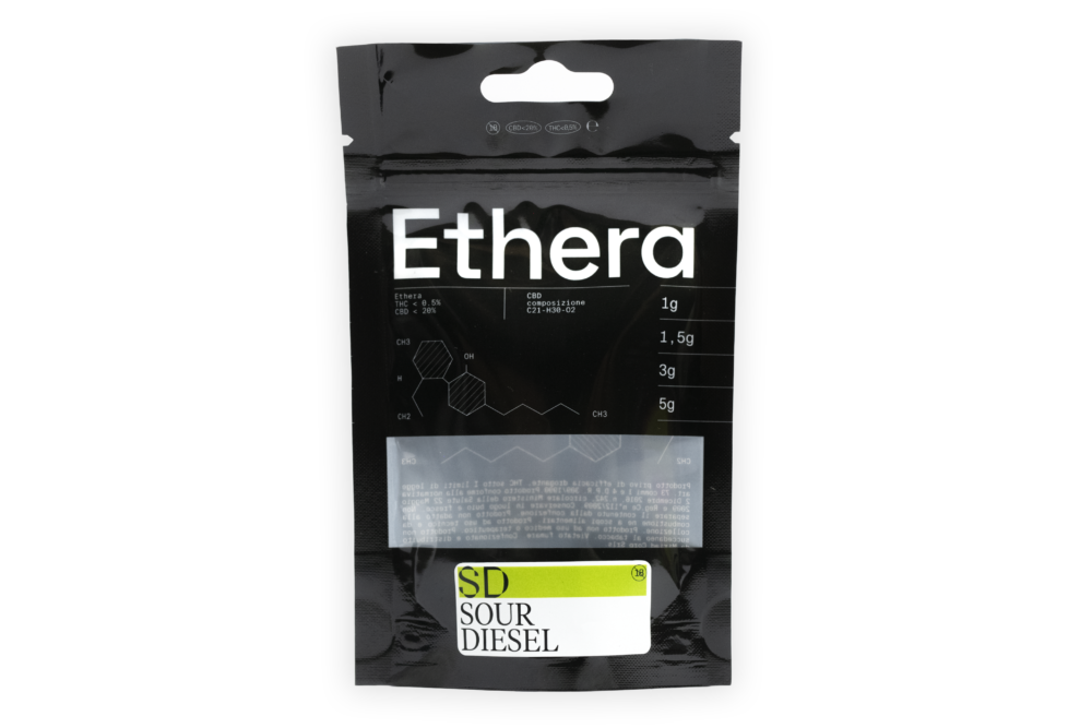 Busta Black Sour Diesel CBD by Ethera