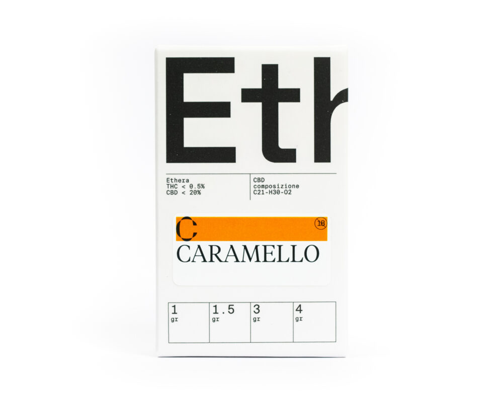 Box Caramello CBD by Ethera