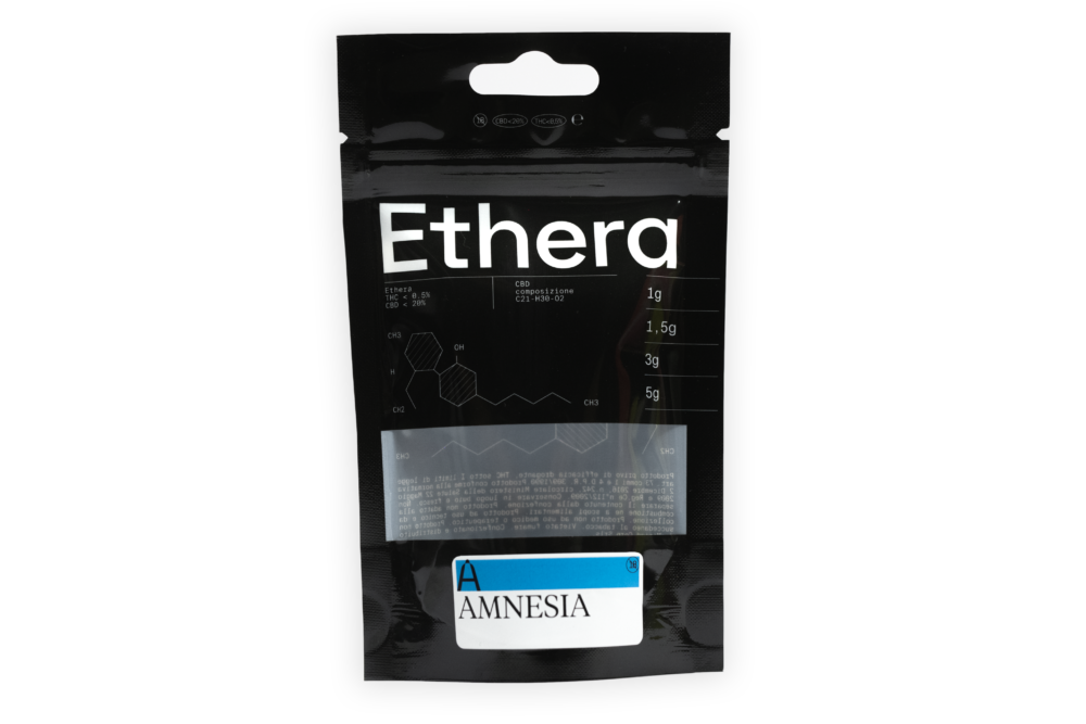 Busta Black Amnesia CBD by Ethera