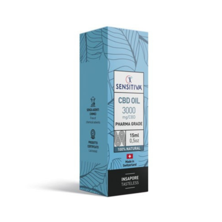Packaging Olio CBD Sensitiva 20%