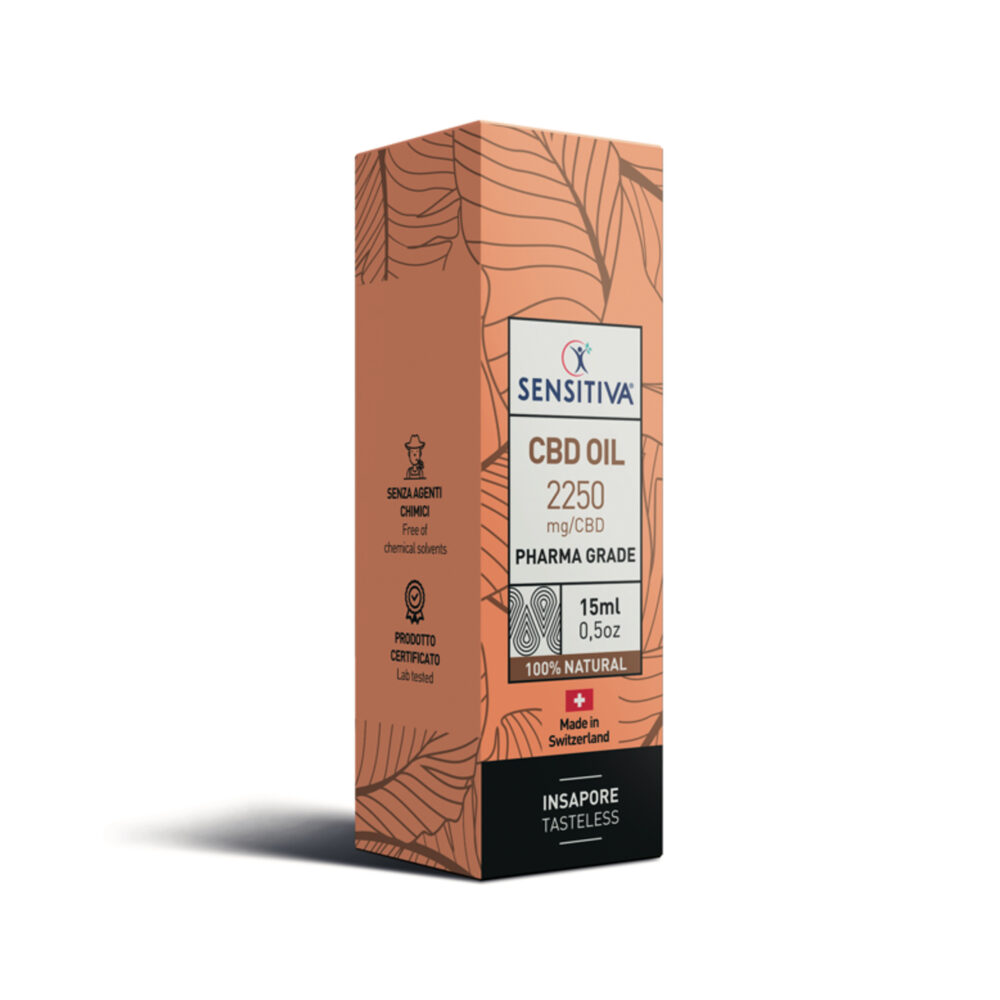 Packaging Olio CBD Sensitiva 15%
