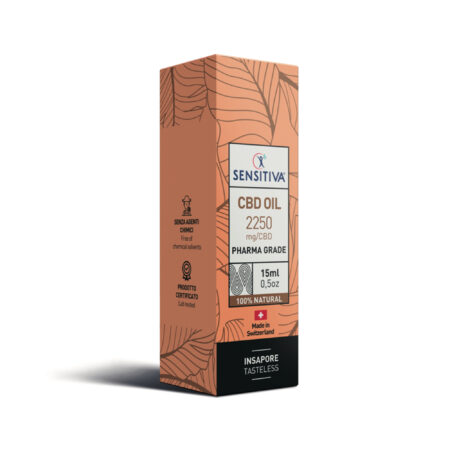 Packaging Olio CBD Sensitiva 15%