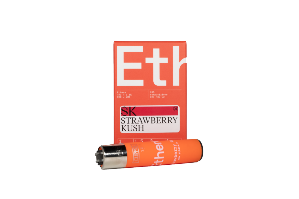 Ethera Clipper + Box Strawberry Kush